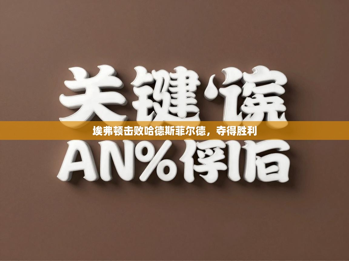 埃弗顿击败哈德斯菲尔德，夺得胜利  第1张